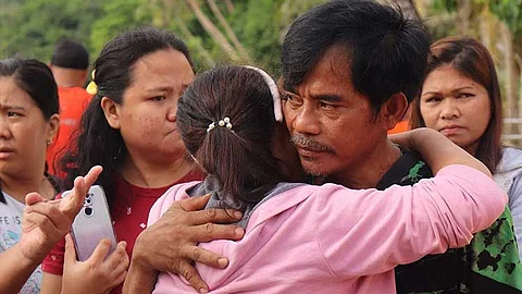 ILOILO. Arnel Belleca, one of the survivors, expressed his grief over the loss of his brother Marlon Belleca and two companions as search and rescue teams continue to locate seven missing passengers of two motorboats that capsized near Caluya, Antique on August 26, 2024.