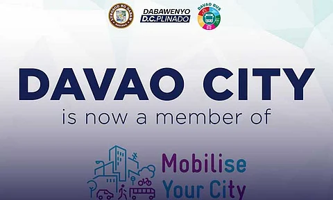 Davao City officially joined the MobiliseYourCity Partnership for Sustainable Transport.