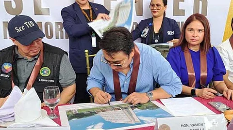 Revilla breaks ground on Cebu’s new hub for infectious disease care