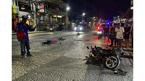 Driver patay, angkas samdan
