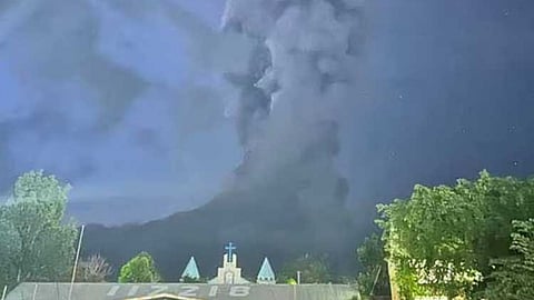 Viscom alerto tungod sa Kanlaon Volcano