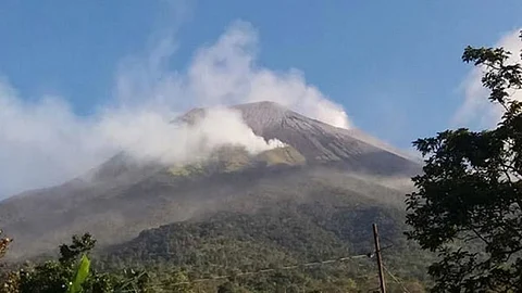 Kanlaon Volcano.