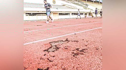 Atleta napiang tungod sa CCSC oval, mokiha