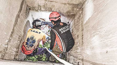 Pintor natagak gikan sa 17th floor, patay