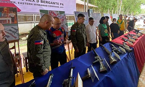 35 NPA members in DavNor, DavOro, Agusan surrender