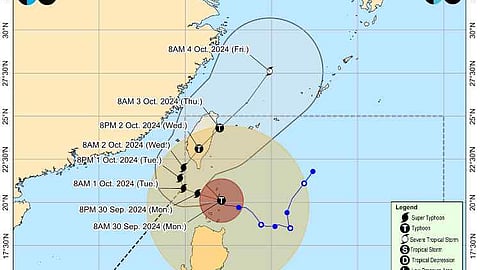 Signal No. 4 up in Batanes, Babuyan Island due to Typhoon Julian