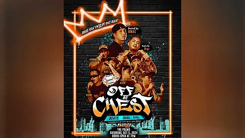 Off The Chest rap battle moves to Bacolod for 2nd qualifier round