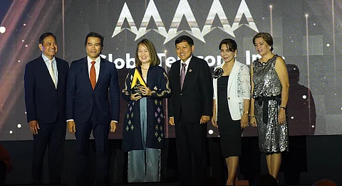 From left: Atty. Pedro H. Maniego, Jr., Institute of Corporate Directors Chairman; Atty. Roel A. Refran, PSE EVP and COO; Atty. Marisalve Ciocson-Co, Globe's Chief Compliance Officer, SVP for Legal and Compliance and Assistant Corporate Secretary; Atty. Emilio B. Aquino, SEC Chairman; Ida Ceniza Tiongson, ICD Vice-Chairperson; and Ma. Victoria C. Españo, ICD Treasurer