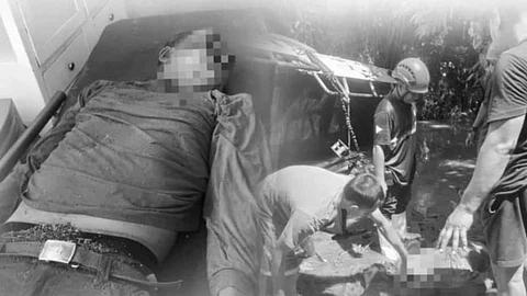 Palyado nga makina maoy gilantaw nga hinungdan sa pagkabalintong sa trak alas 1:20 sa hapon, Martes, Oktubre 1, 2024, sa Arakan, probinsiya sa Cotabato.