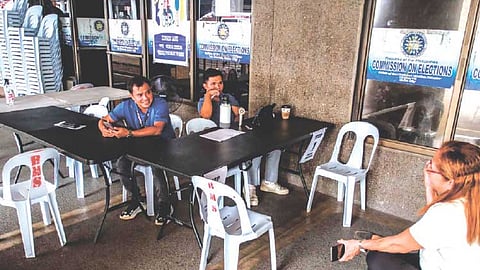 2nd day of COC filing: All quiet on CV's front