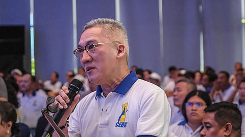 CEBU. Suspended Mandaue City Mayor Jonas Cortes.