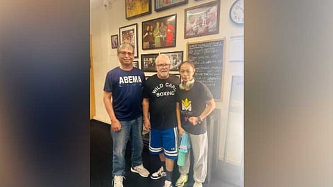 Guro unfazed by long trip, time difference