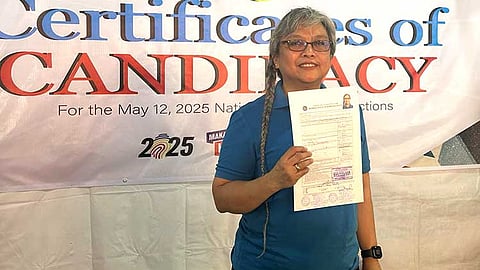 Prominent environment advocate and non-government organization (NGO) worker Maria Victoria “Mags” Maglana is seeking a congressional seat once again after her unsuccessful bid in the 2022 elections.