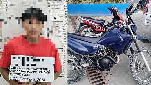 Man nabbed after allegedly stealing 2 motorcycles