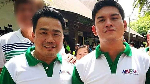 Then-Vice Mayor Bernie Al-ag with then aspiring successor Sebastian Duterte during the COC filing in 2018. The latter would eventually be elected as vice mayor in 2019, then mayor in 2022.