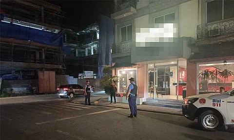 The San Pedro Police deployed some of its personnel near a hotel on Padre Gomez Street, Davao City, following a viral social media post from a self-proclaimed bishop of a sect, who alleged being extorted by 10 members of LGBTQ.