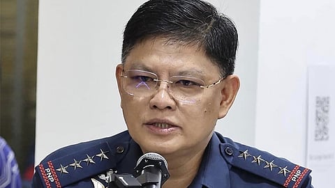 MANILA. Philippine National Police (PNP) Chief General Rommel Marbil.