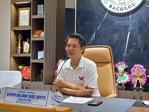 Bacolod Mayor Albee Benitez