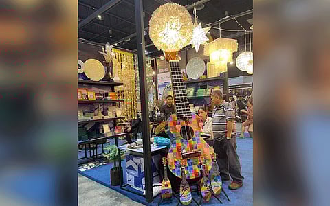 The Cebu-GTH Pavilion at the Manila Fame exhibits how local companies turn raw materials into extraordinary products that appeal to both local and global consumers. (Photo courtesy of Ma. Elena Arbon Facebook Page)