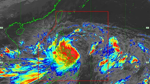 Track of Tropical Storm Kristine as of Tuesday, October 22, 2024