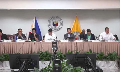 NO SHOW. The Quad committee of the House of Representatives holds its 9th hearing on the extrajudicial killings tied to the anti-drug campaign of the Duterte administration on Tuesday (Oct. 22, 2024). Former President Rodrigo Duterte skipped Tuesday's hearing, citing health reasons. (Screengrab)