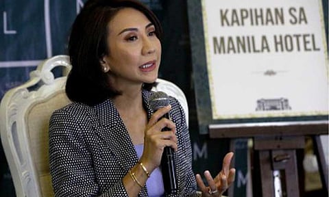 Tourism Secretary Christina Frasco (PNA photo by Yancy Lim)