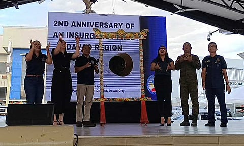 Davao Region celebrated its second anniversary as being insurgency-free on Monday, October 28, 2024, at Rizal Park.