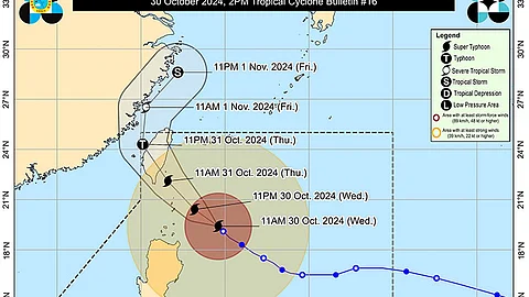 Batanes placed under wind signal number 4
