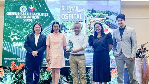 Acting Chief of City Hospital Dr. Renan Sanchez and Administrative Officer Charlen Pol Bistis-Anlap received the recognition.