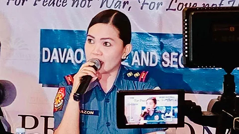 Davao City Police Office spokesperson Police Captain Hazel Tuazon