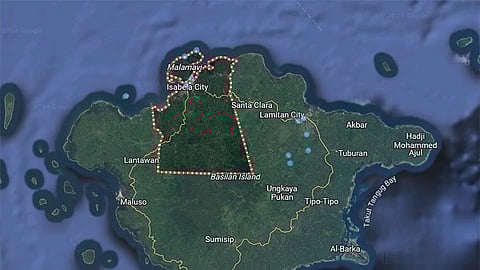 Isabela City, Basilan map