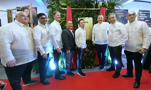 Award-winning BPO firm, ibex, launches its second site in Davao City at Felcris Centrale on December 9, 2024. The launching was led by ibex CEO Bob Dechant (3rd from right), ibex Philippines President Potski Alvarez (2nd from right), and PhilJohn Trinidad (to Dechantās right), senior site director of ibex Davao.