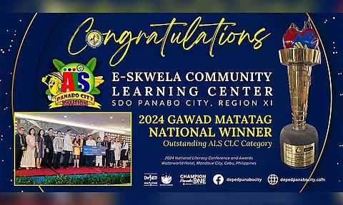DepEd-Panabo celebrates dual honors at Nat'l Literacy Awards 2024