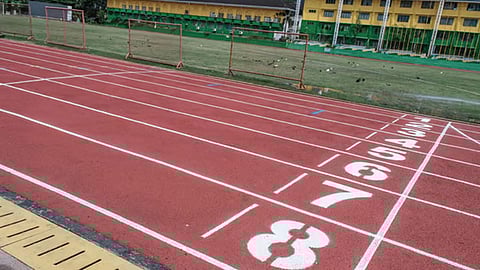 CCSC rubberized track faces costly fix