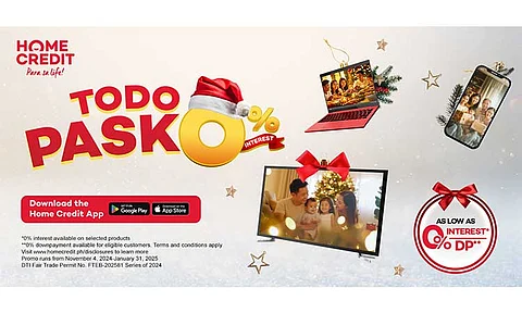 Unwrap the holidays and welcome the new year with Home Credit’s incredible holiday offers!
