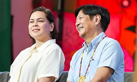 THE ONCE DREAM TEAM. President Ferdinand “Bongbong” Marcos Jr. and Vice President Sara Duterte attended an event in Davao City early this year. This was one of the few moments they were seen together in public before Duterte's resignation from the Marcos cabinet in the middle of the year. The vice president has since been a vocal critic of the administration she once supported.