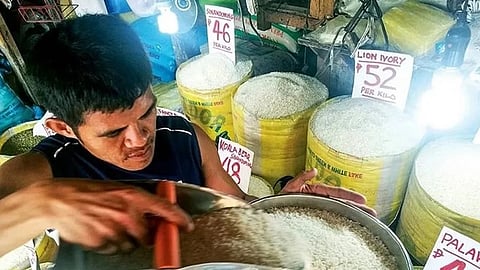 Government to implement P50 per kilo price cap on imported rice