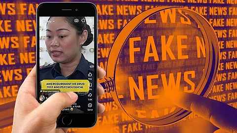 PNP debunks ‘recycled statement’ on drug test