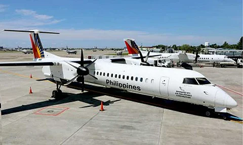 NEW ROUTE. An 86-seater De Havilland Dash 8-400 Next Generation will be utilized for flights between Cauayan, Isabela and Manila. The new daily services were launched Wednesday (Jan. 15, 2025). (Photo courtesy of PAL)