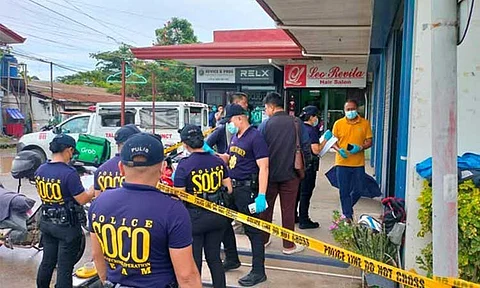 A savings and credit cooperative at Plaza De San Isidro Building, Barangay Catalunan Grande, was robbed on Wednesday morning, January 15, 2025.