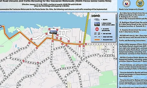 400 ka polis magbantay sa Traslacion sa Lapu-Lapu