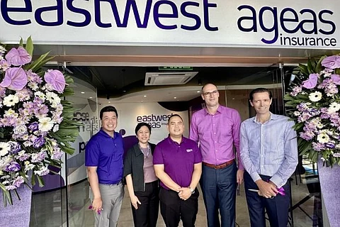 EASTWEST AGEAS IN PAMPANGA. Executives of EastWest Ageas Insurance led by president and CEO Sjoerd Smeets opened the firm's agency house in Angeles City, Pampanga on Jan. 22. (Photo courtesy of EastWest Ageas Insurance)