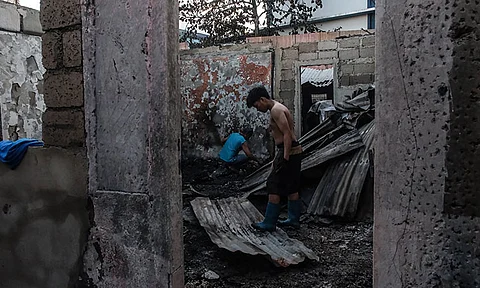 Nasunogan sa Mandaue makadawat og ayuda