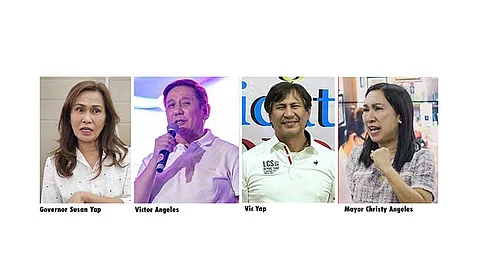 Yap, Angeles clans face-off in 2025 polls