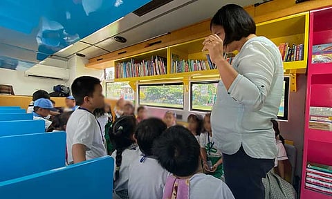 Davao City Library visited over 100 schools, barangays in 2024