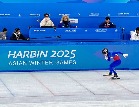 Filipino curlers Marc Pfister and Kathleen Dubberstein remained in contention to seize the country’s first medal even as speed skater Peter Joseph Groseclose advanced to the crucial races of his events shortly before Friday’s opening ceremony of the 9th Asian Winter Games here.