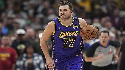 Doncic leads Lakers rout of Clippers