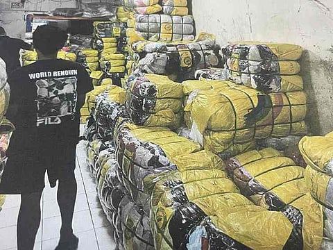 NBI seizes P752,000 worth of 'ukay-ukay' in Cebu raid
