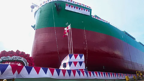 Shipbuilder launches new bulk carrier for Europe