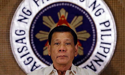 Former President Rodrigo Roa Duterte.